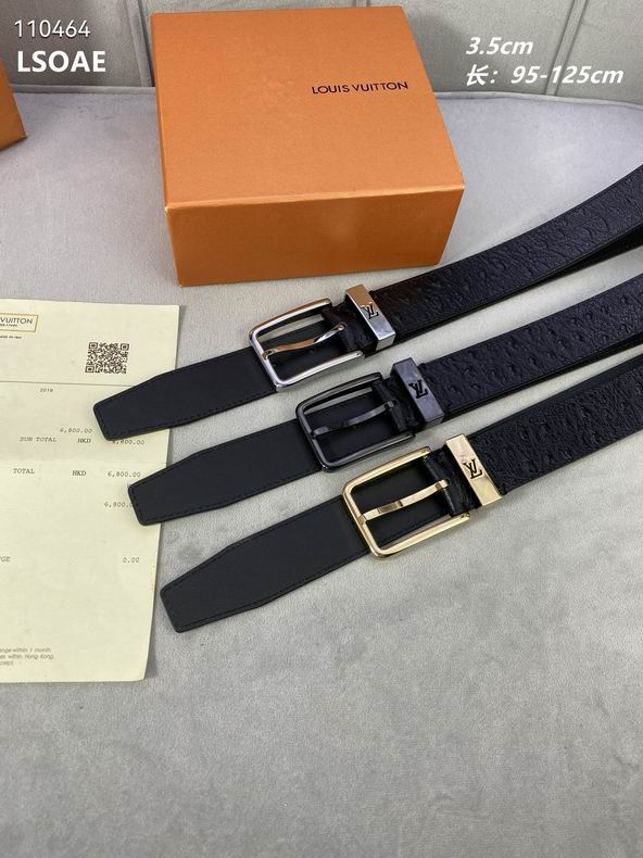 LV Belt 35mmX95-125cm 8L06